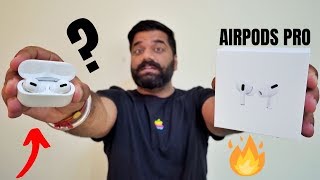 Airpods Pro Unboxing amp First Look  Airpods Pro Vs Airpods Noise Cancelling quotPROquot🔥🔥🔥 [upl. by Nevear]