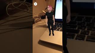 How to use AR in REPLIKA app [upl. by Eeniffar851]