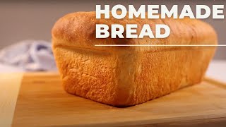 HOMEMADE BREAD FOR BEGINNERS [upl. by Fruma107]