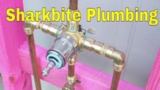 Plumbing With Sharkbite Fittings [upl. by Neerol]