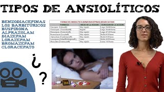 Tipos de ansiolíticos  Lista de los más destacados [upl. by Jayme862]