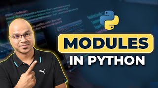 45 Python Tutorial for Beginners  Modules [upl. by Kcirderfla70]