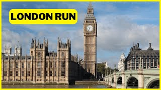 LONDON Virtual Run  Virtual Running Videos For Treadmill With Music [upl. by Eanil]