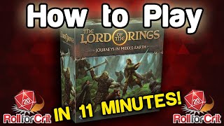 How to Play The Lord of the Rings Journeys in Middleearth [upl. by Venita]