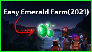 The EASIEST Way to Farm Emeralds in 2021  Minecraft Dungeons [upl. by Akemaj]