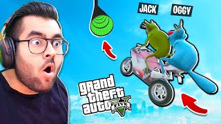 GTA 5 OGGY JACK Impossible Parkour  Hitesh KS [upl. by Vada]