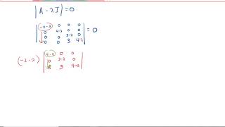 Finding Eigenvalues of 4x4 [upl. by Nivlen]