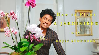 How To Plant An Orchid Jardinière With Rajiv Surendra [upl. by Arquit]