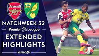 Arsenal v Norwich City  PREMIER LEAGUE HIGHLIGHTS  712020  NBC Sports [upl. by Rap]