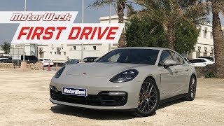 2019 Porsche Panamera GTS  First Drive [upl. by Barnum960]