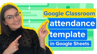 Google Classroom Attendance template automated dashboard [upl. by Alyks]