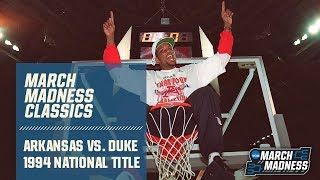 Arkansas vs Duke 1994 National Championship  FULL GAME [upl. by Anelahs]