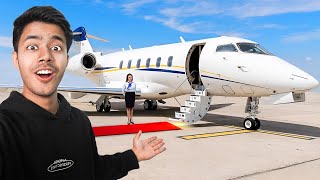 I Tried ₹750000 Private Jet Ticket [upl. by Sirahc]