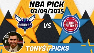 Charlotte Hornets vs Detroit Pistons Pick 2925 NBA Pick Prediction [upl. by Africa]