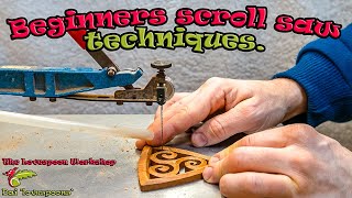 Scroll Saw techniques for beginners [upl. by Wohlen]