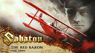 SABATON  The Red Baron Official Lyric Video [upl. by Susumu]