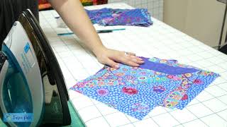 Tridazzle Quilt Quick class from 10quot squares [upl. by Molohs]