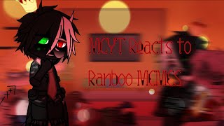 MCYT React to 💫 Ranboo 💫《Gacha club》 [upl. by Ecilef40]