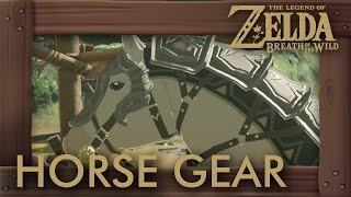 Zelda Breath of the Wild  All Horse Gear Locations Saddles amp Bridles [upl. by Aruasi436]