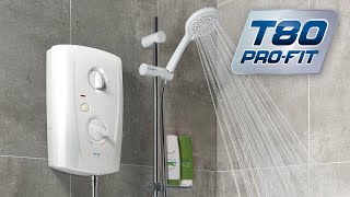 Introducing The Triton T80 ProFit Electric Shower [upl. by Naus]