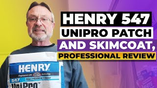 Henry 547 Unipro Patch And Skimcoat Review  Filling Low Spots In Flooring USE THIS [upl. by Gaylord56]