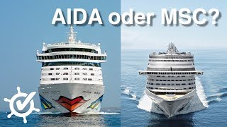 AIDA oder MSC  Der Vergleich [upl. by Aikemaj]