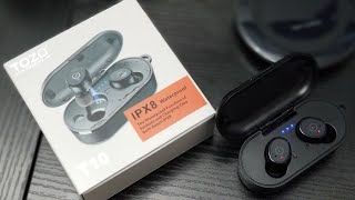 TOZO T10 True Wireless Earbuds Unboxing and Review [upl. by Ilanos]