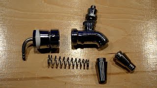 Intertap Faucet A Kegerator Upgrade [upl. by Nnaharas]