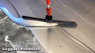 How To Install An Epoxy Floor From Beginning To End Over Existing Concrete  Easy DIY Full Tutorial [upl. by Dnaltroc]