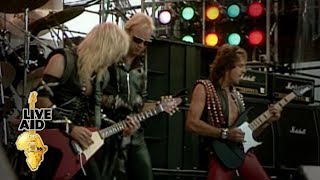 Judas Priest  The Green Manalishi With The TwoPronged Crown Live Aid 1985 [upl. by Aidyl]