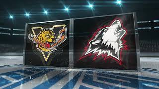 153 Victoriaville Tigres 3 RouynNoranda Huskies 4  11 14 2021 [upl. by Peedus943]