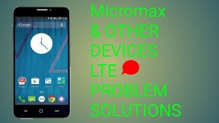 Jio 4G Data or internet not working on Micromax amp Others devices fixed problem solutions 100working [upl. by Eirolam]