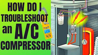 How I Troubleshoot an Air Conditioner Compressor [upl. by Oona]