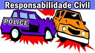 Responsabilidade Civil Subjetiva e Objetiva  Diferença [upl. by Aicittel]