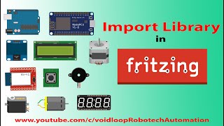 Import Library into Fritzing software [upl. by Nottage]