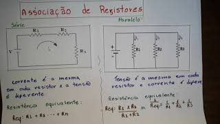 5 Associação de Resistores Série Paralelo e Mista [upl. by Suelo344]