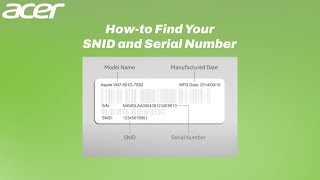 How to Find Your SNID and Serial Number [upl. by Begga]