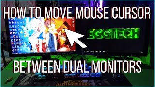 How to move mouse cursor between Dual Monitors [upl. by Enitsyrk459]