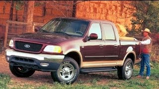 2001 Ford F150 Supercrew Start Up and Review 46 L V8 [upl. by Anayaran226]