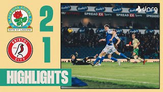 Blackburn Rovers 21 Bristol City  Highlights [upl. by Ibocaj]