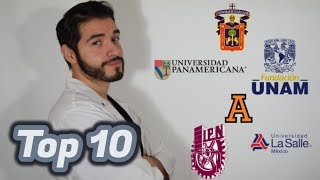 LAS 10 MEJORES UNIVERSIDADES DE MEDICINA EN MÉXICO 2018  Doctor Vic [upl. by Nylekcaj]