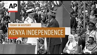 Kenya Independence  1963  Today In History  12 Dec 18 [upl. by Hartill]