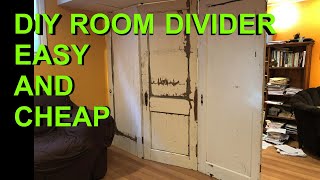 DIY Room Divider [upl. by Nodnerb]