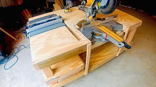 DIY Workbench With a SECRET [upl. by Astrahan]