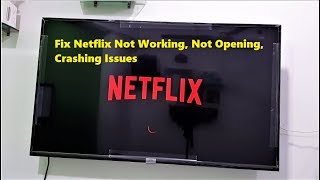 How to Fix All Netflix Errors in Smart TV amp Android TV [upl. by Ecydnarb282]