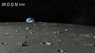 Moon  Close Up View  Real Sound HD [upl. by Sonnie]