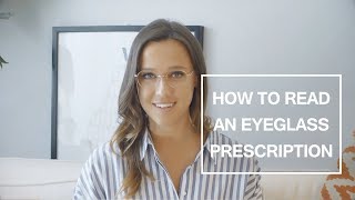 How to Read an Eyeglass Prescription  Eyebuydirect [upl. by Anahsirk]