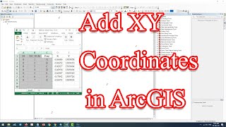 Add XY Coordinates in ArcGIS [upl. by Guilbert]