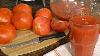 How to Make Simple Tomato Juice from Fresh Tomatoes  RadaCutlerycom [upl. by Nev]