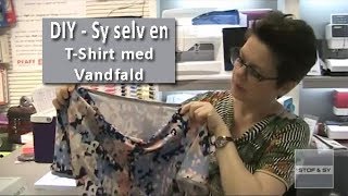 DIY  Sy selv en TShirt med vandfald [upl. by Gery102]